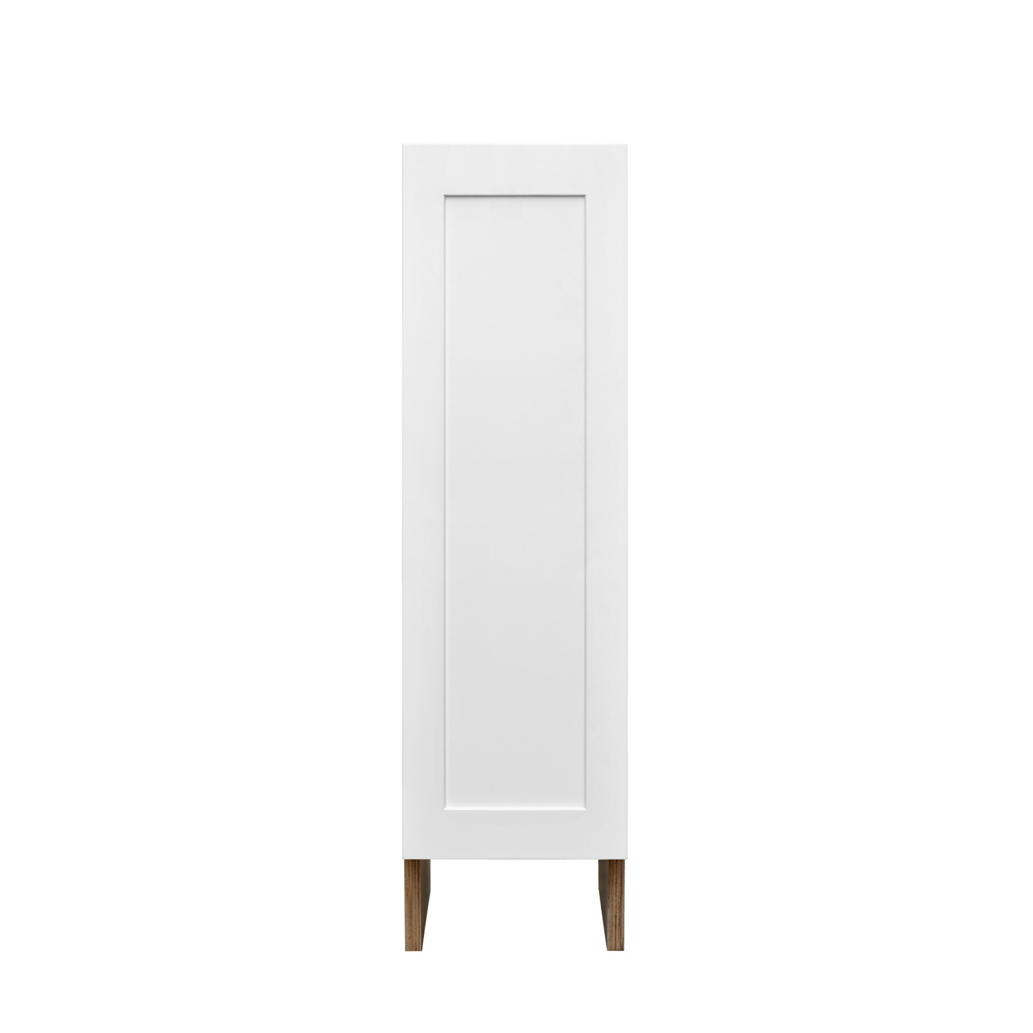 White Shaker - 09"W Spice Pull-Out Rack Base Cabinet