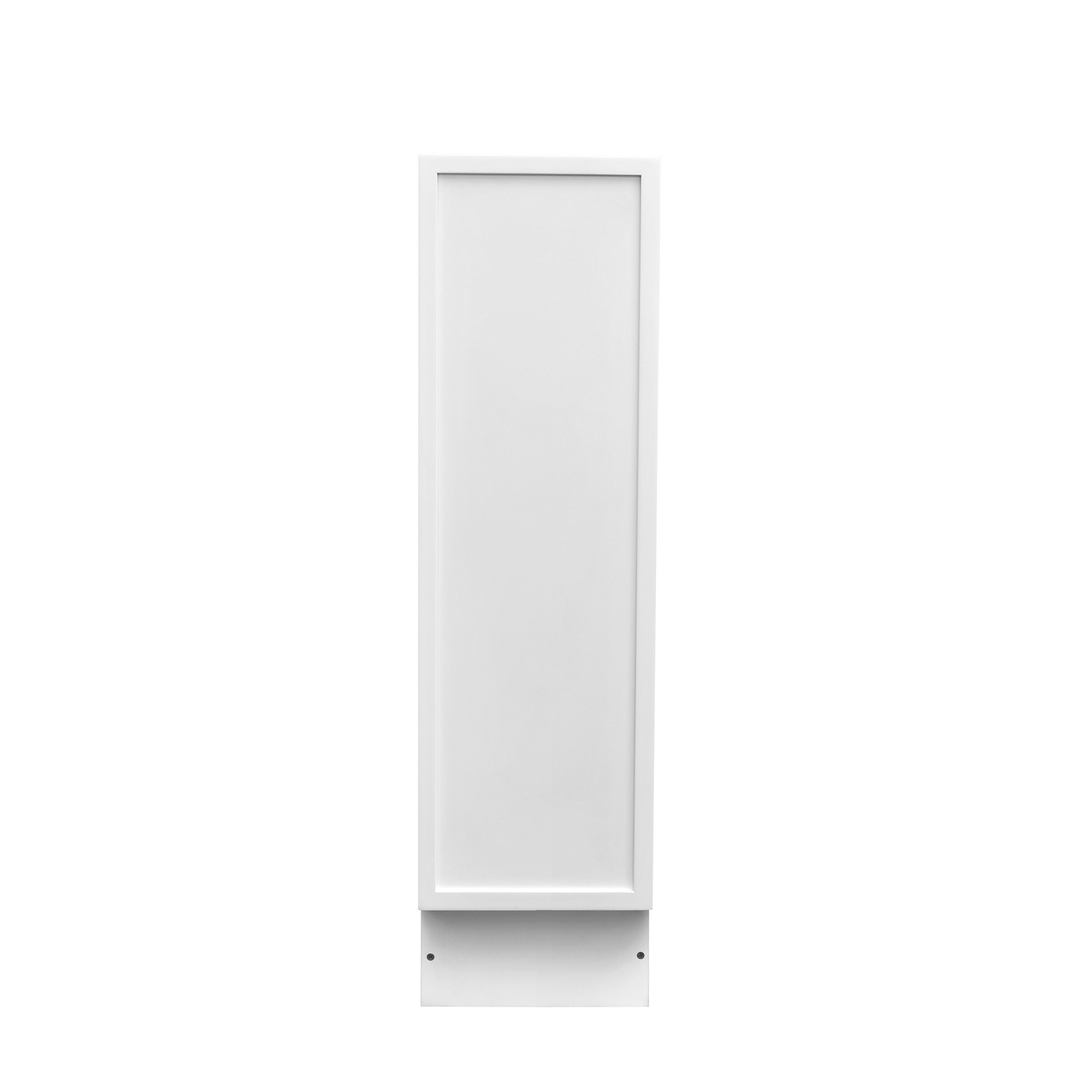 Slim White Shaker - 9"W Spice Pull-Out Rack Base Cabinet