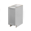 White Box Gray Shaker - 12"W Spice Pull-Out Rack Base Cabinet