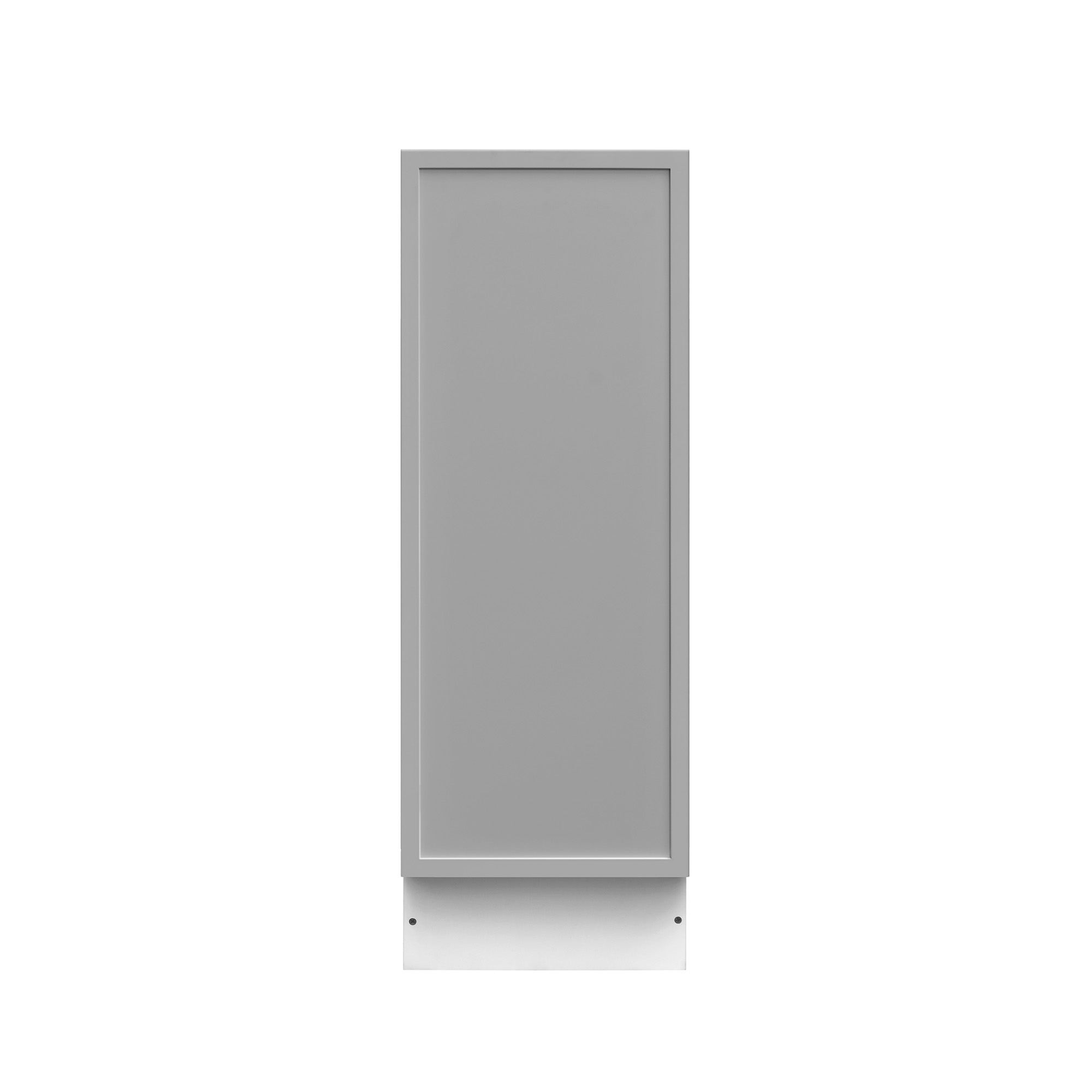 White Box Gray Slim - 12"W Spice Pull-Out Rack Base Cabinet