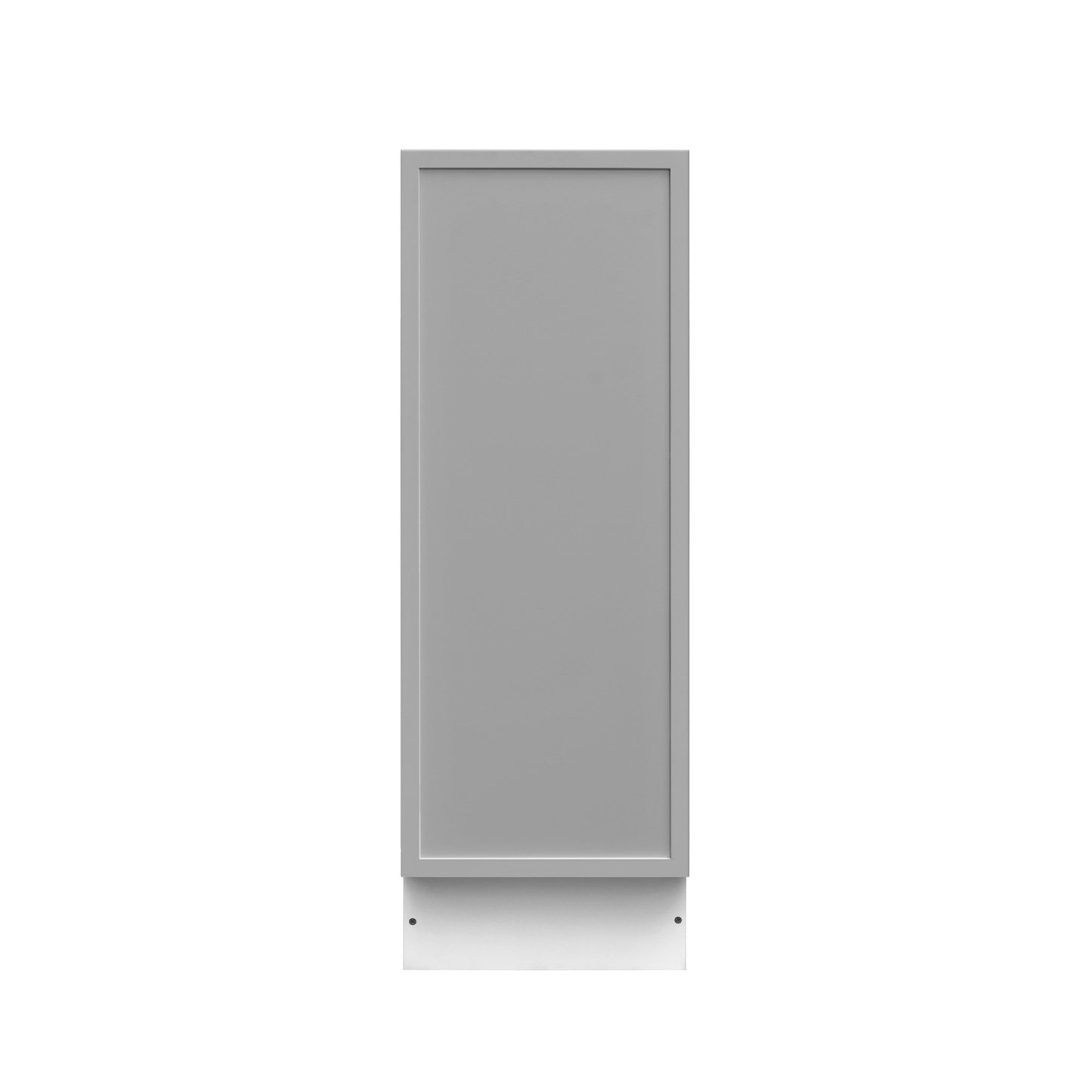 White Box Gray Slim - 12"W Spice Pull-Out Rack Base Cabinet