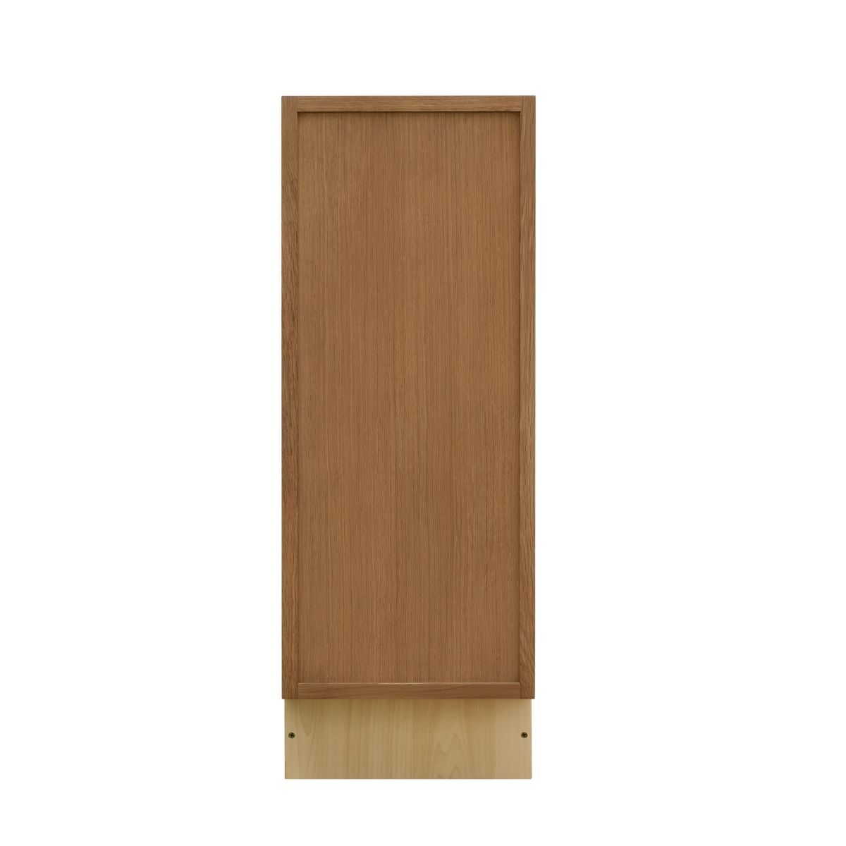 Natural Box Oak Slim - 12"W Spice Pull-Out Rack Base Cabinet