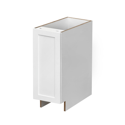 Mallorca White Shaker - 12"W Spice Pull-Out Rack Base Cabinet