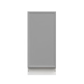 White Box Gray Slim - 15"W Trash Can Cabinet 1-Drawer