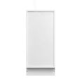 Slim White Shaker - 15"W Trash Can Cabinet 1-Drawer