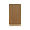Shady Slim Oak - 18"W Trash Can Cabinet 1-Drawer