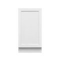 White Shaker - 18"W Trash Can Cabinet 1-Drawer