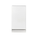 Slim White Shaker - 18"W Trash Can Cabinet 1-Drawer
