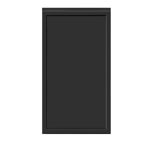 Franco Collection Slim Black (Framed) Sample Door