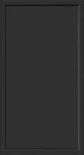 Franco Collection - Slim Black Sample Door