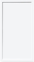 Franco Collection Slim White (Framed) Sample Door
