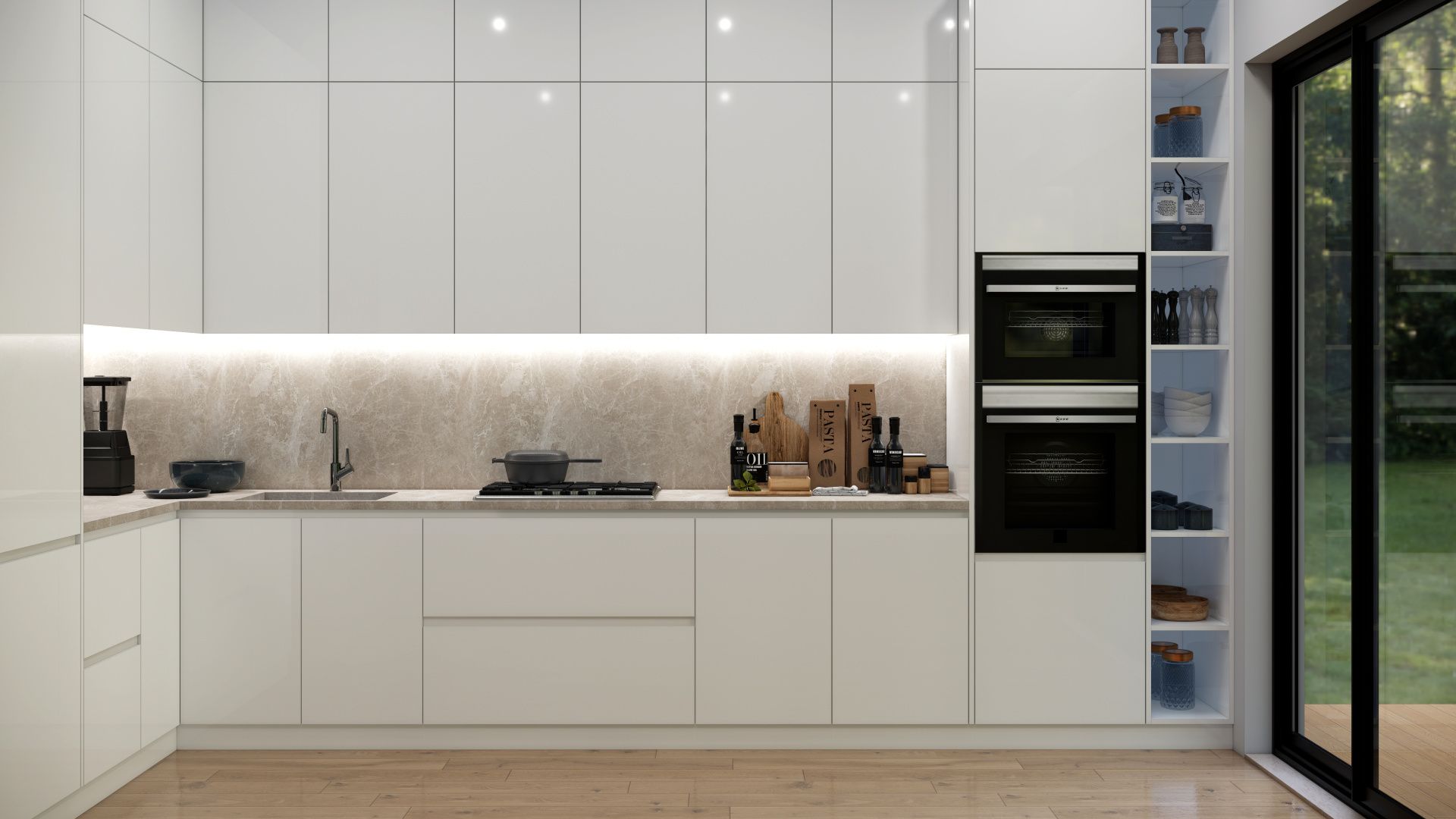 Irena Collection - Glossy White