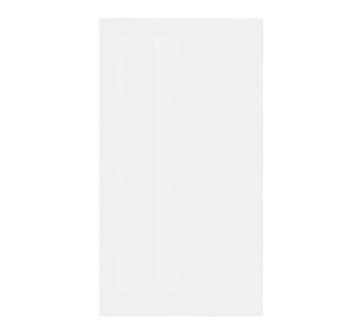 Irena Collection Glossy White Shaker (Frameless) Sample Door