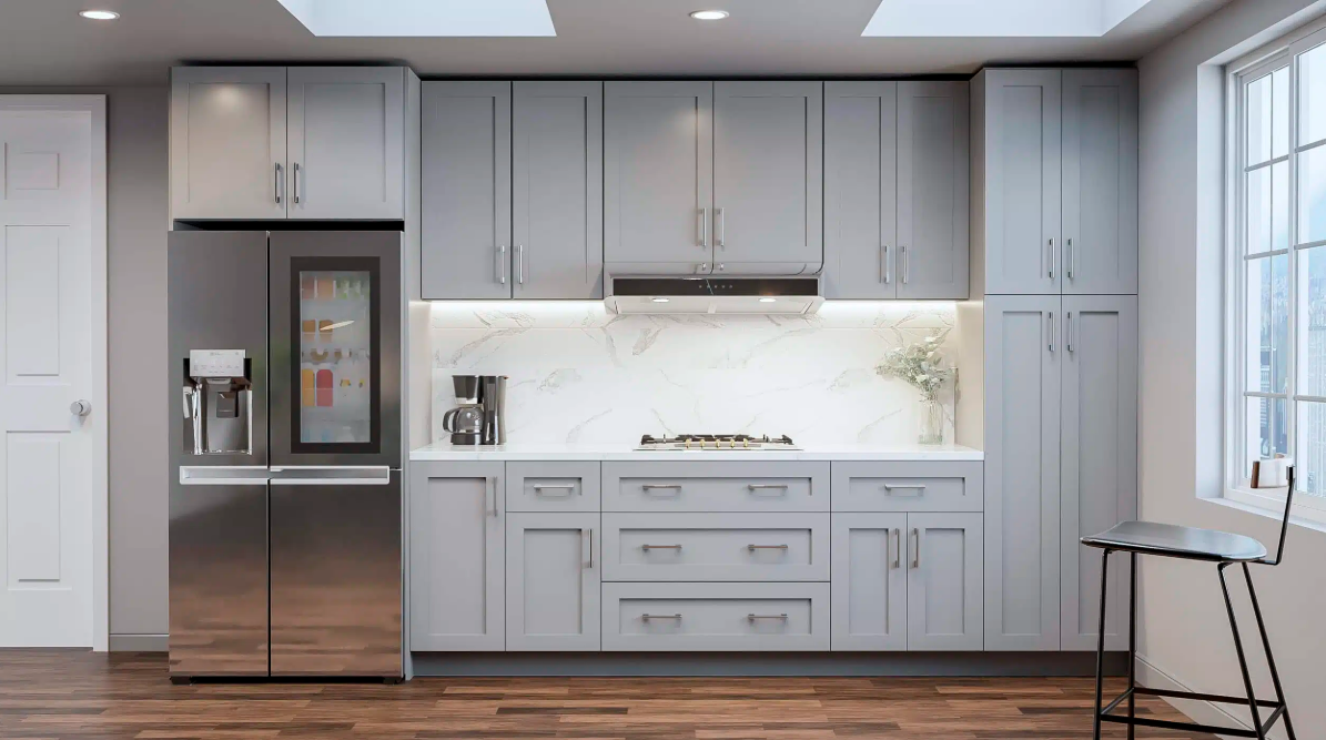 Franco Collection Gray Shaker (Framed)