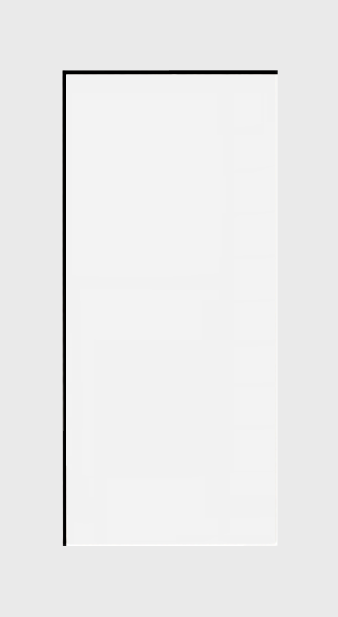 Mallorca Collection - White Shaker Sample Door