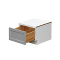 White Box Gray Shaker - 24"W Drawer Base Cabinet 1-Drawer