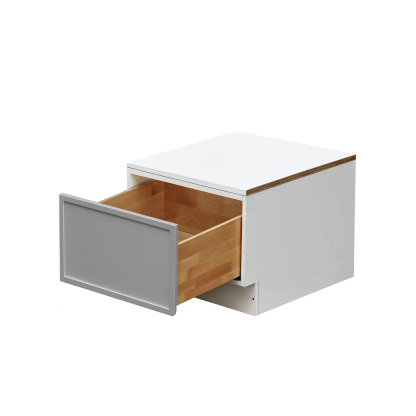 White Box Gray Slim - 24"W Drawer Base Cabinet 1-Drawer