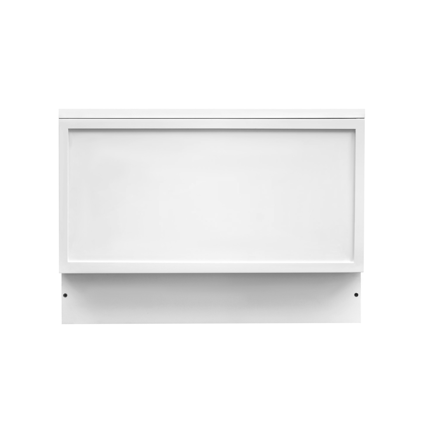 Slim White Shaker - 24"W Drawer Base Cabinet 1-Drawer