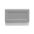 White Box Gray Shaker - 30"W Drawer Base Cabinet 1-Drawer