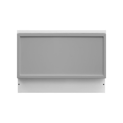 White Box Gray Slim - 30"W Drawer Base Cabinet 1-Drawer