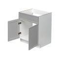 White Box Gray Slim - 30"W Standard Base Cabinet 2-Doors 1-Drawer