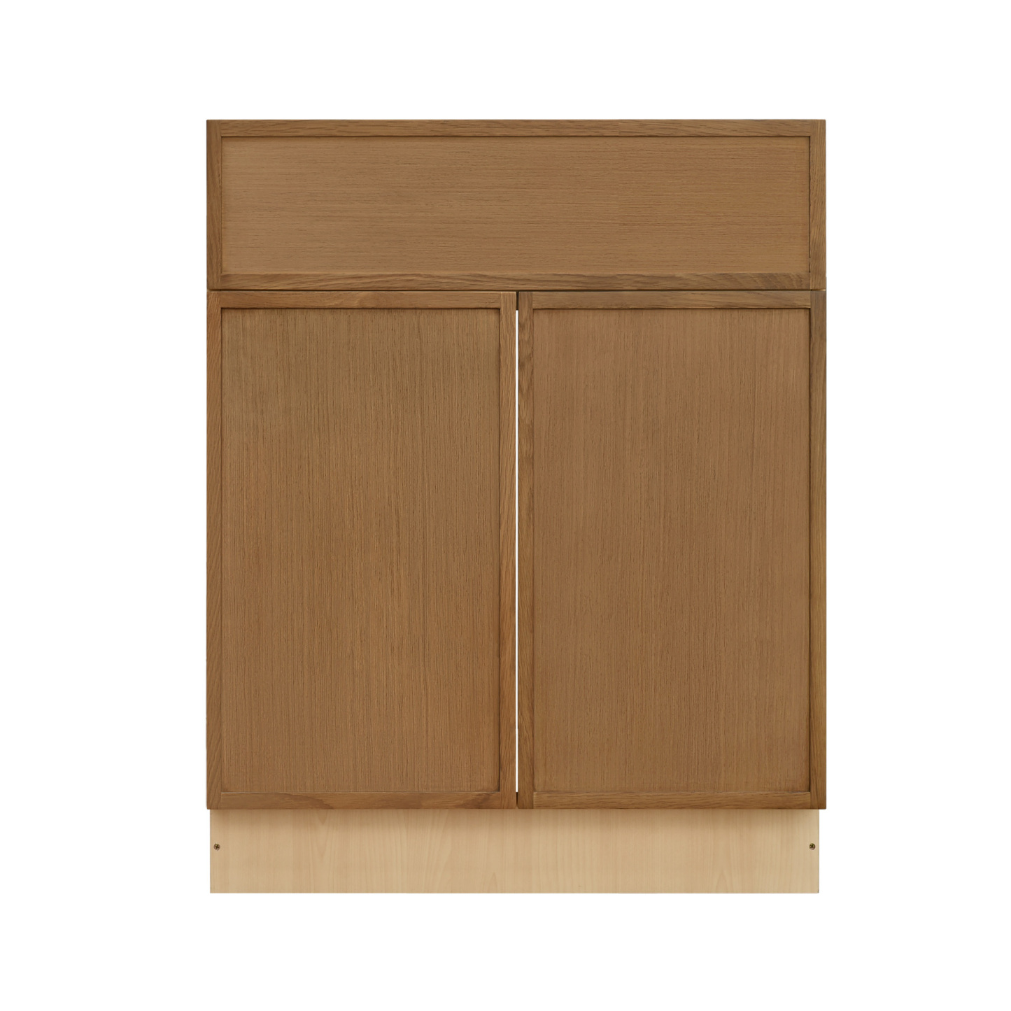 Shady Slim Oak - 30"W Standard Base Cabinet 2-Doors 1-Drawer