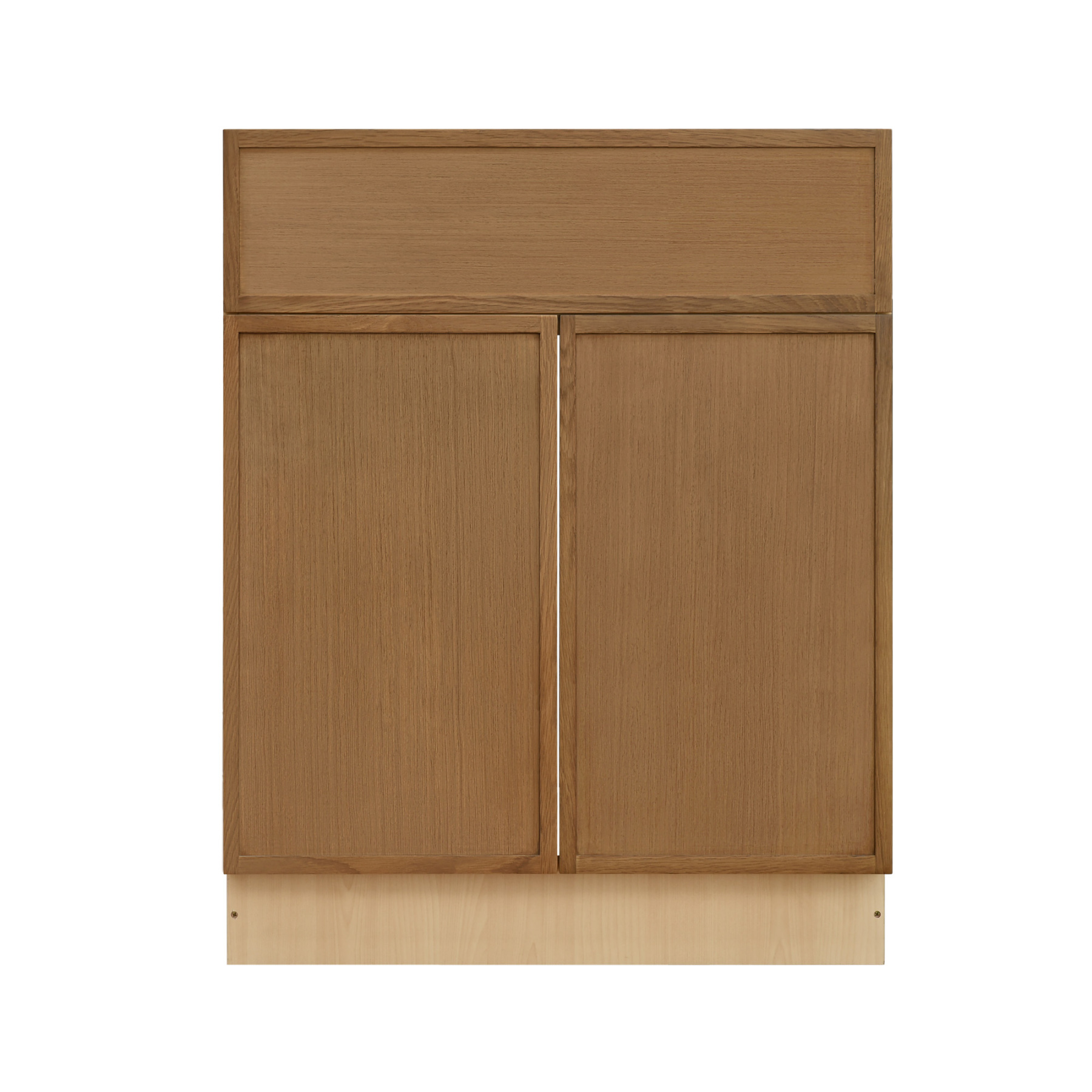 Shady Slim Oak - 30"W Standard Base Cabinet 2-Doors 1-Drawer