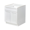 White Shaker - 30"W Standard Base Cabinet 2-Doors 1-Drawer