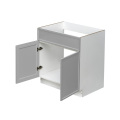 White Box Gray Slim - 33"W Standard Base Cabinet 2-Doors 1-Drawer