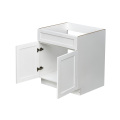 White Shaker - 33"W Standard Base Cabinet 2-Doors 1-Drawer
