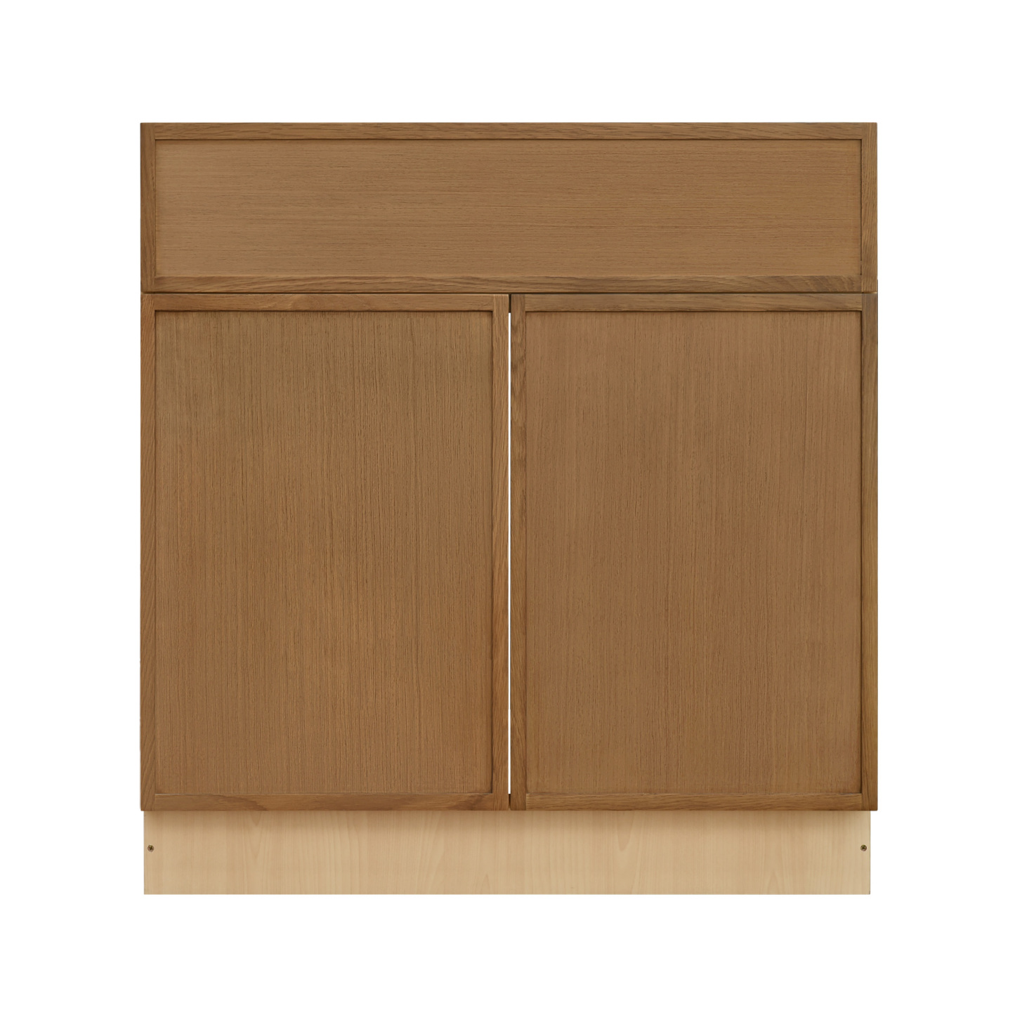 Shady Slim Oak - 36"W Standard Base Cabinet 2-Doors 1-Drawer