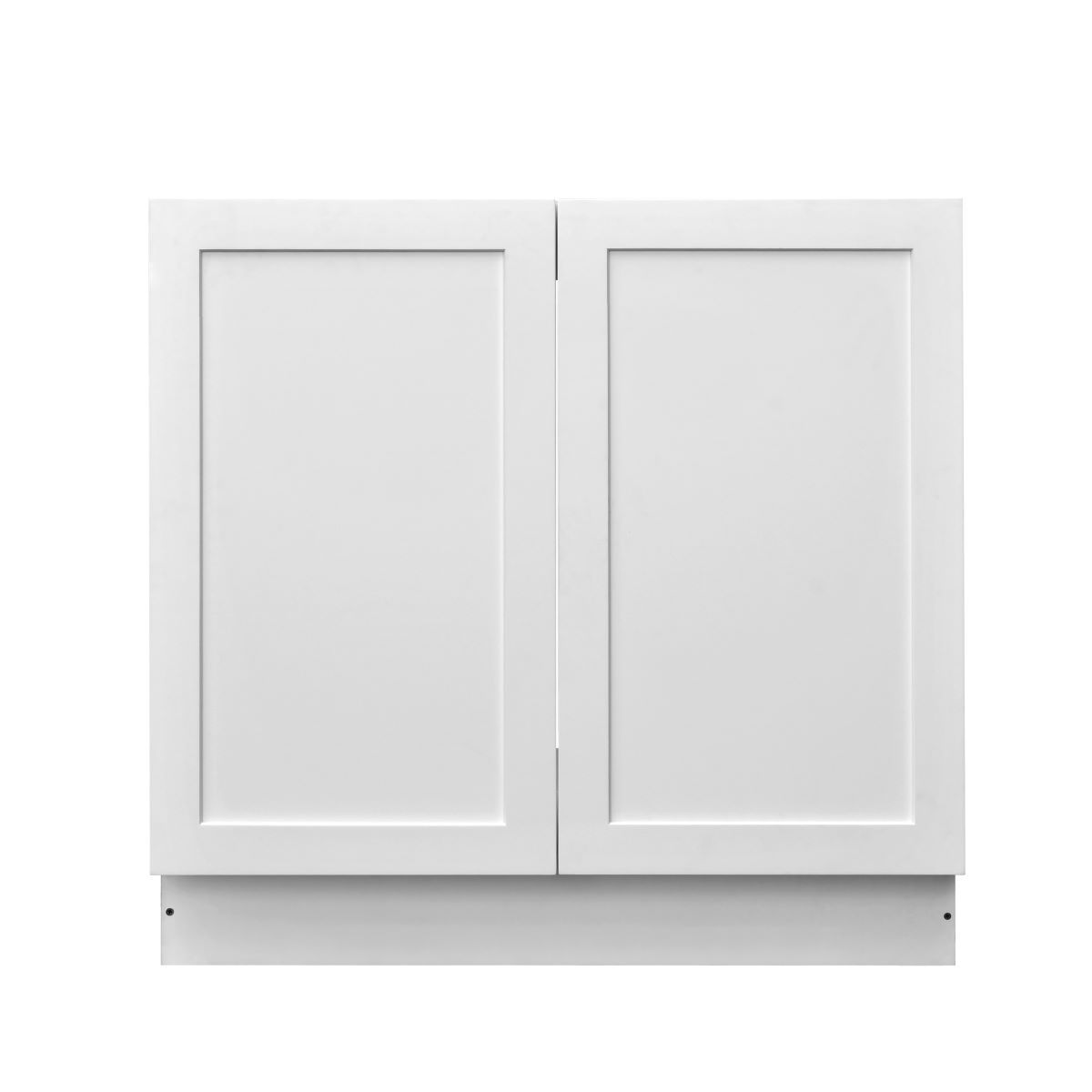 White Shaker Base Cabinet 2-Doors