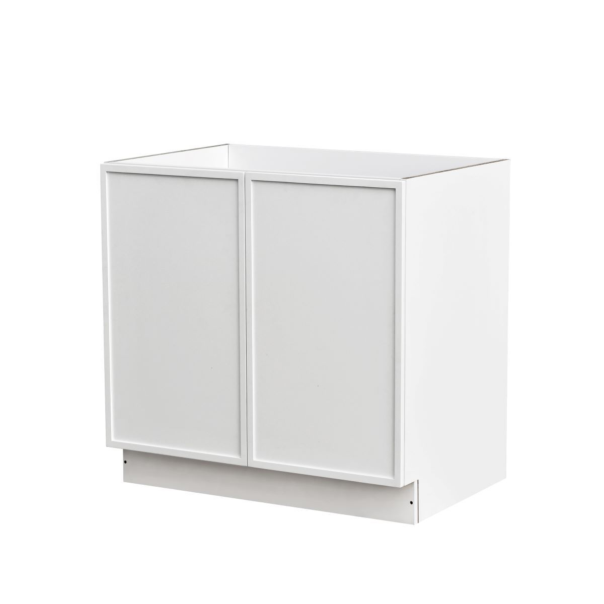 White Shaker Base Cabinet 2-Doors