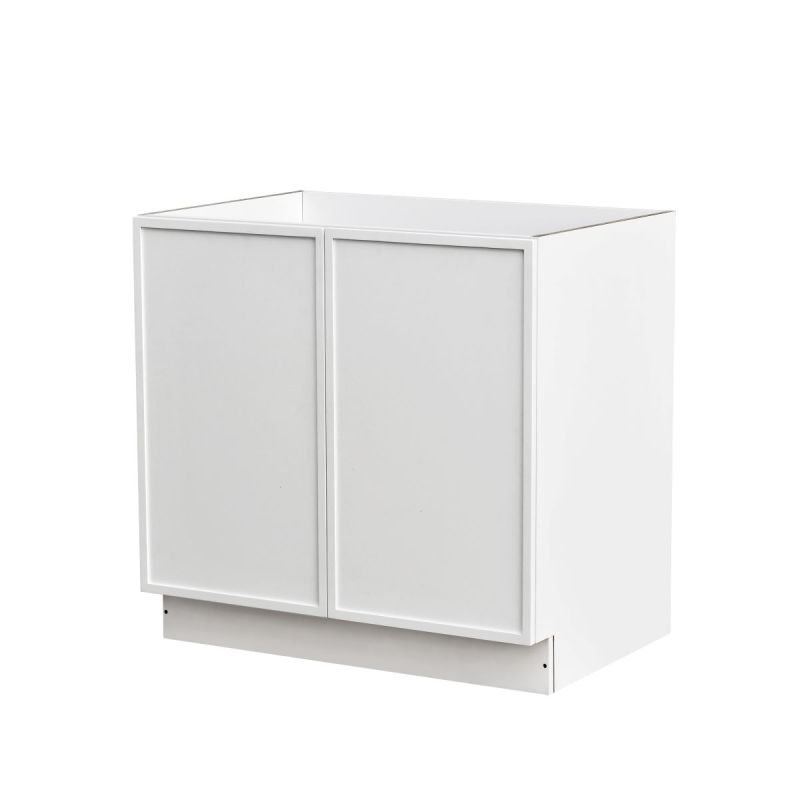 Shady Slim White Shaker - 36"W Base Cabinet