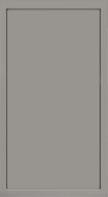 Shady Collection - Slim Gray Shaker Sample Door