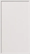 Shady Collection - Slim White Shaker Sample Door