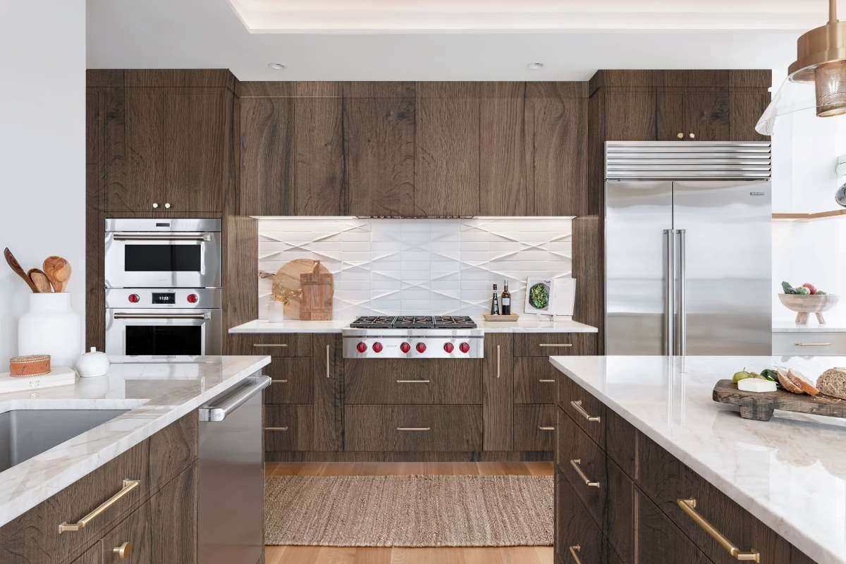 Newport Collection Umbria Elm (Frameless) Sample Door