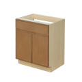 Shady Slim Oak Shaker - 24"W Standard Base Cabinet