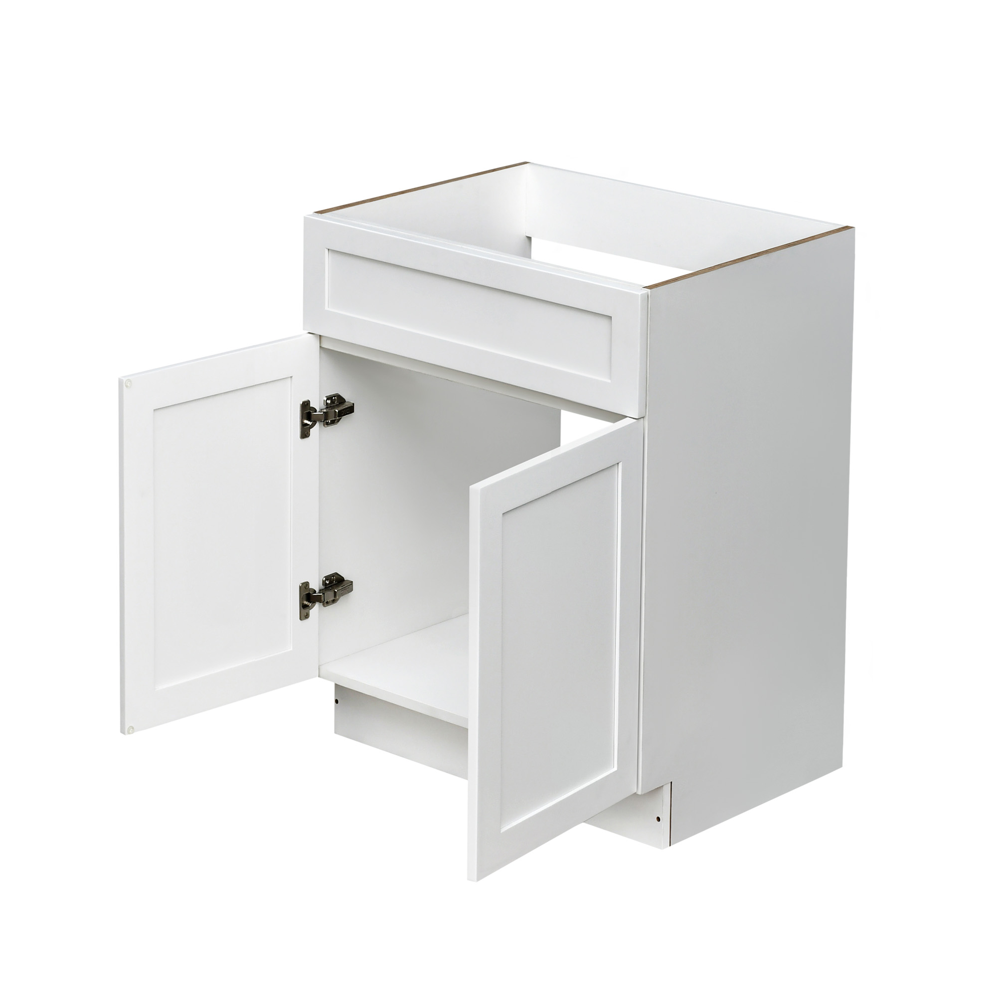 Mallorca White Shaker - 24"W Standard Base Cabinet