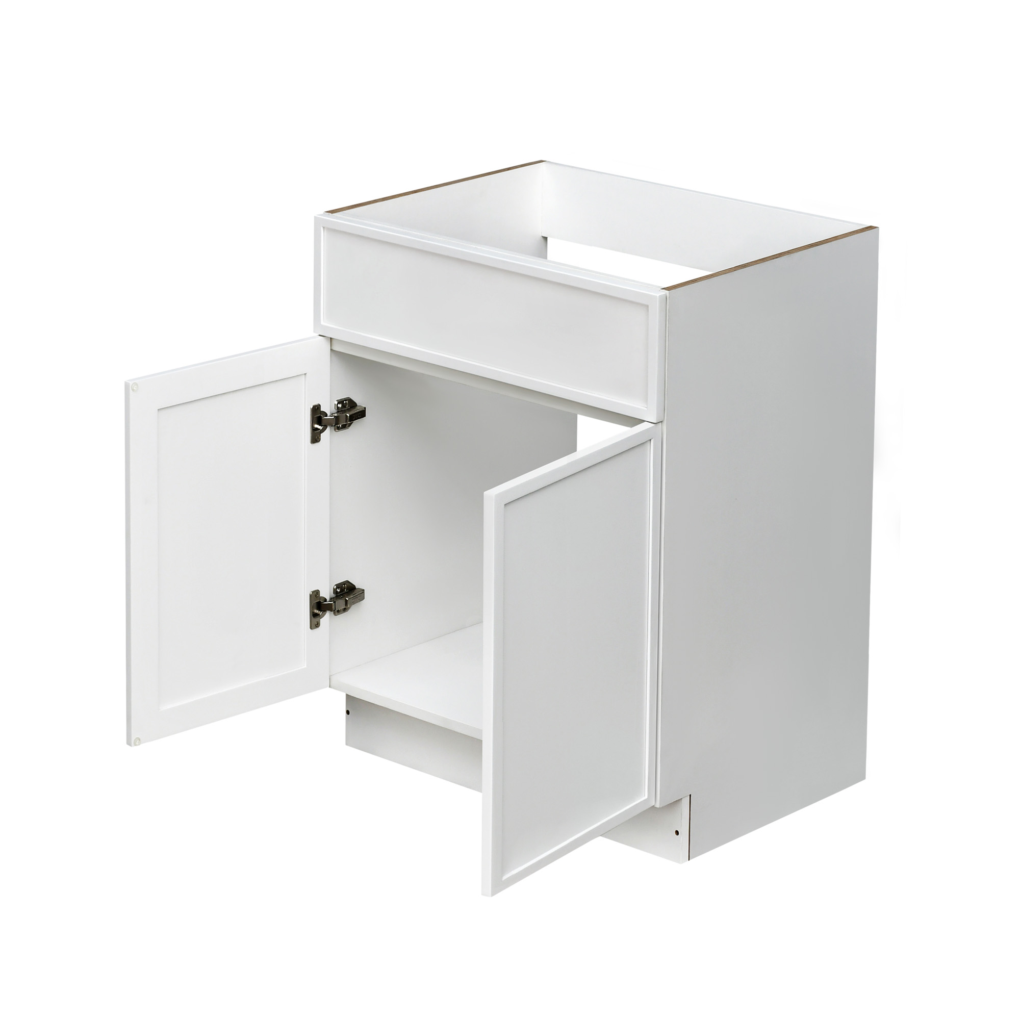 Shady Slim White Shaker - 24"W Standard Base Cabinet