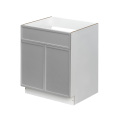 Shady Gray Slim Shaker - 30"W Standard Base Cabinet