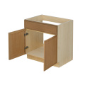 Shady Slim Oak Shaker - 30"W Standard Base Cabinet