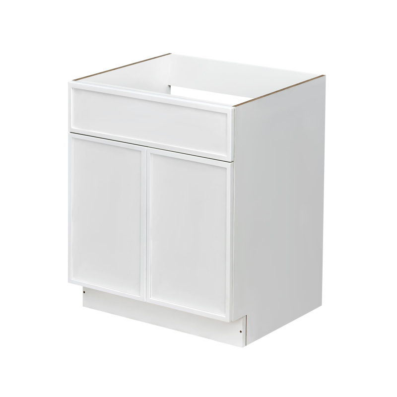 Shady Slim White Shaker - 30"W Standard Base Cabinet