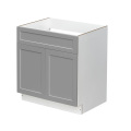 Mallorca Dolphin Gray Shaker - 36"W Standard Base Cabinet