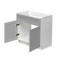 Mallorca Dolphin Gray Shaker - 36"W Standard Base Cabinet