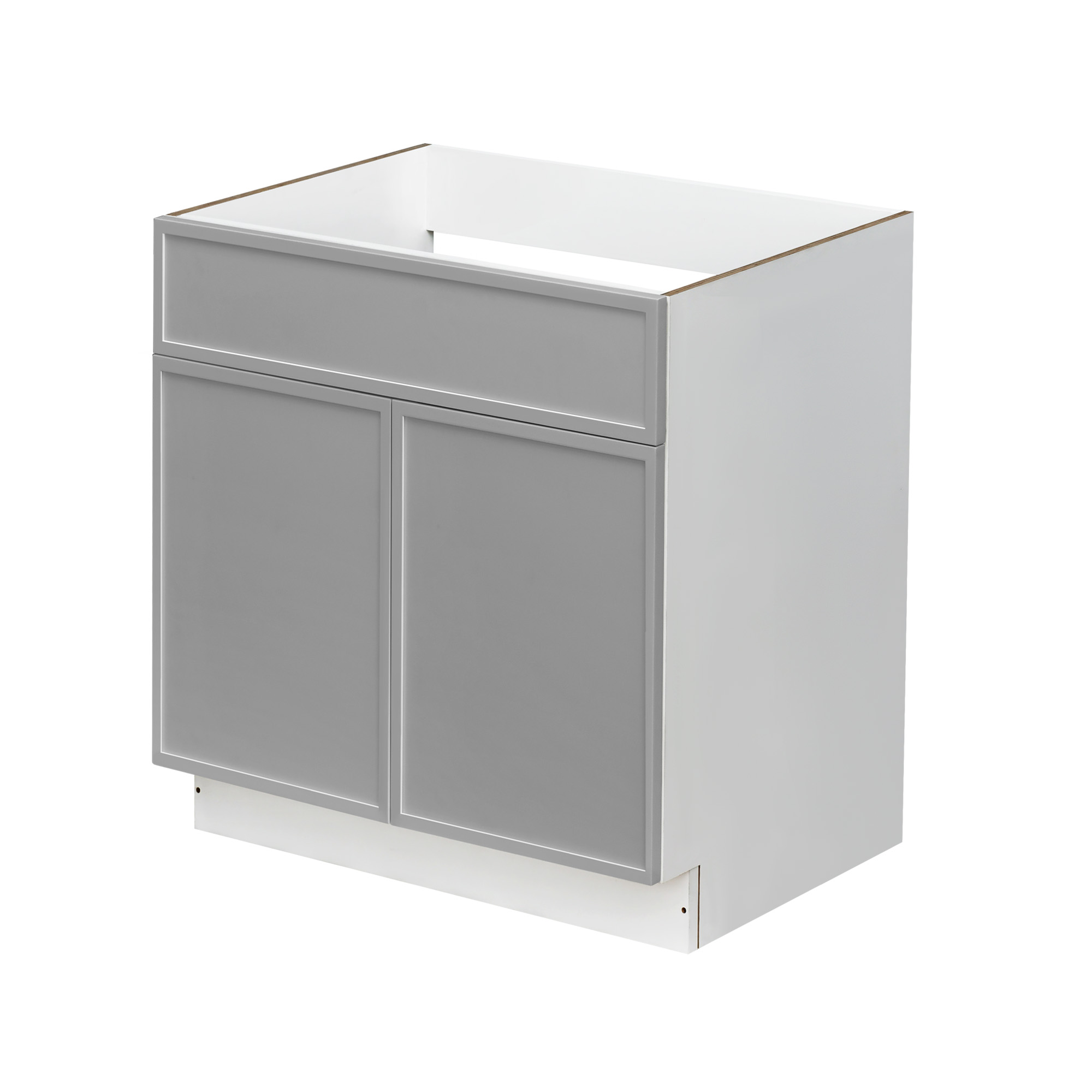 Shady Gray Slim Shaker - 36"W Standard Base Cabinet