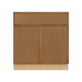 Shady Slim Oak Shaker - 36"W Standard Base Cabinet