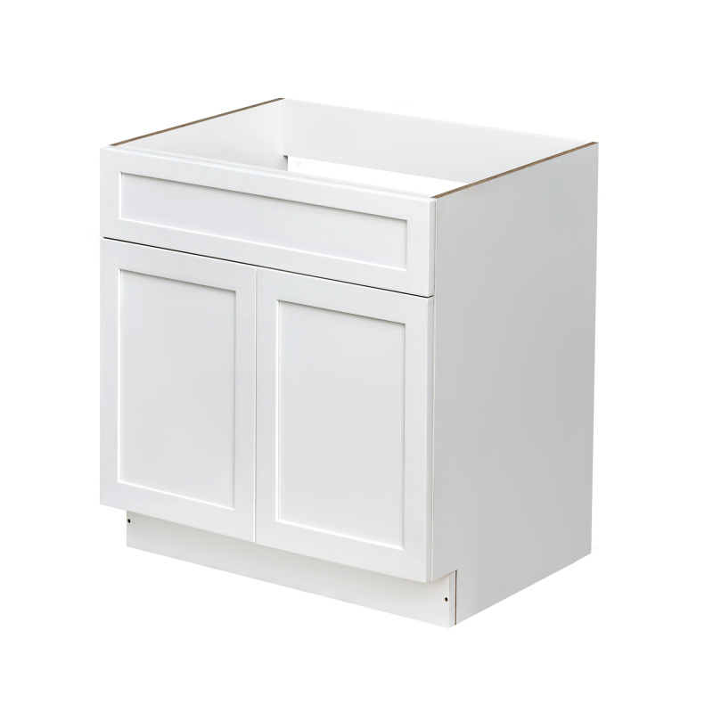 Mallorca White Shaker - 36"W Standard Base Cabinet