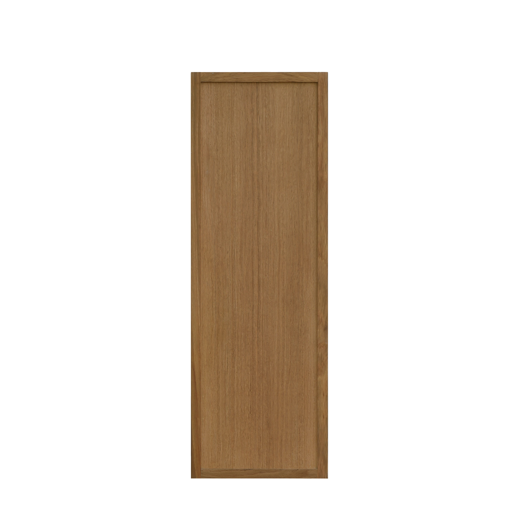 Natural Box Oak Slim - 9"W × 30"H Standard Wall Cabinet 1-Door 2-Adjustable Shelves