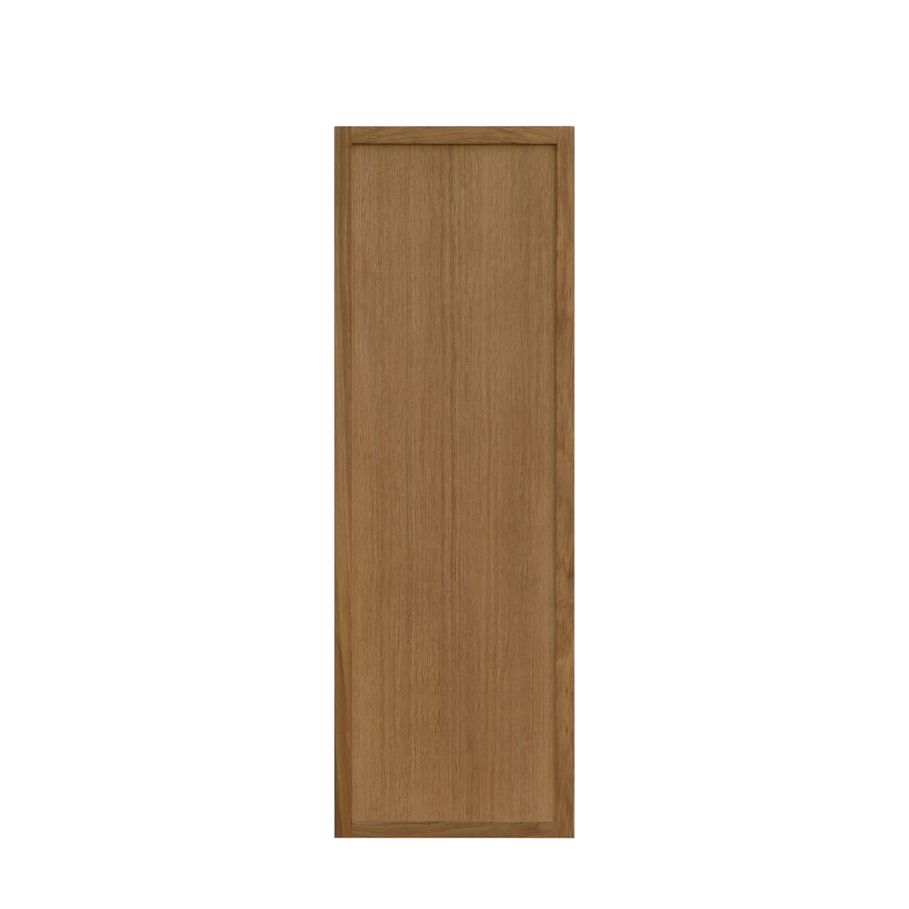 Natural Box Oak Slim - 9"W × 30"H Standard Wall Cabinet 1-Door 2-Adjustable Shelves